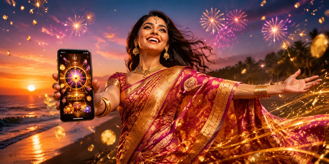 কক্সবাজারে শাড়ি পরে ক্যাসিনো অ্যাপ ব্যবহার করছেন একজন