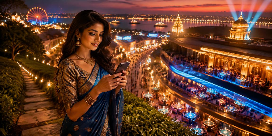 নারায়ণগঞ্জে চা বাগানে মোবাইলে ক্যাসিনো খেলছেন একজন