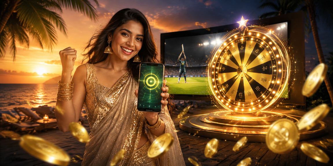 A user enjoying cricket betting on the beach at Saint Martin's Island
